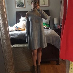 Light sweater dress